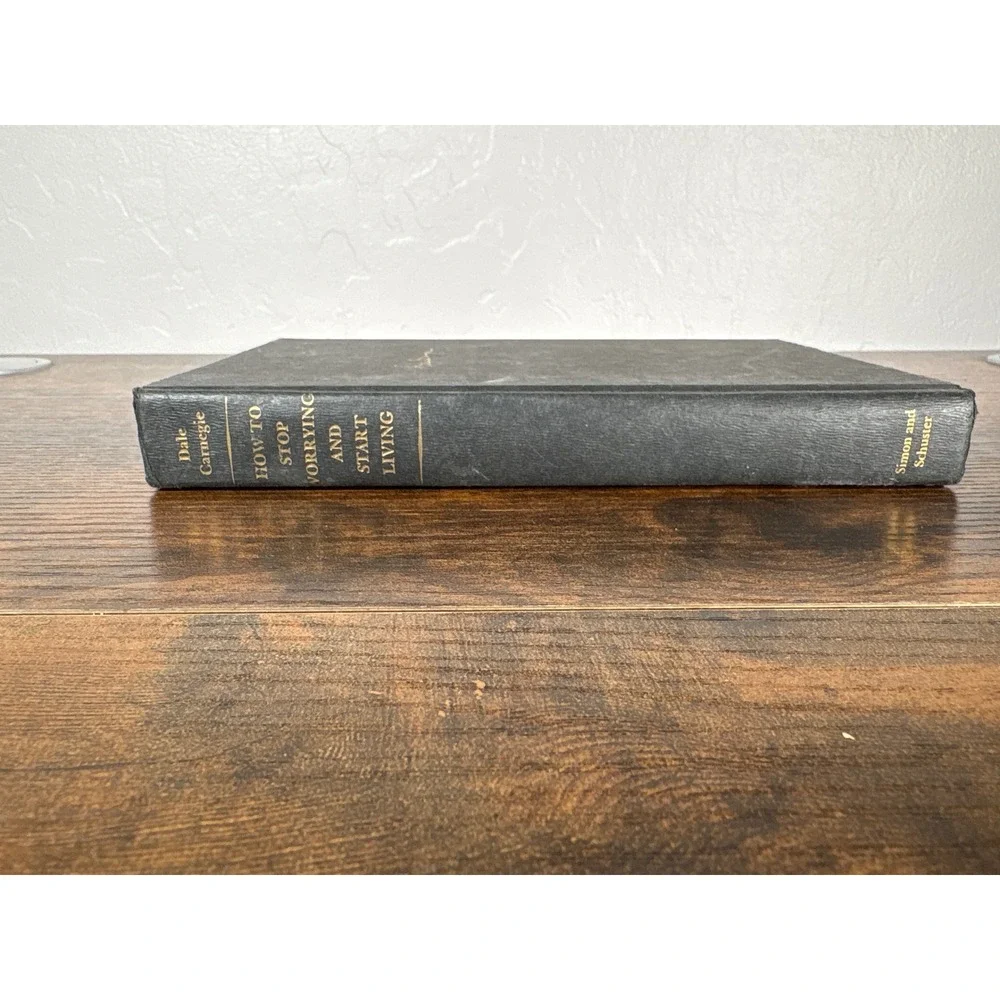 How to Stop Worrying‎ and Start Living Dale Carnegie Hardcover Simon & Schuster